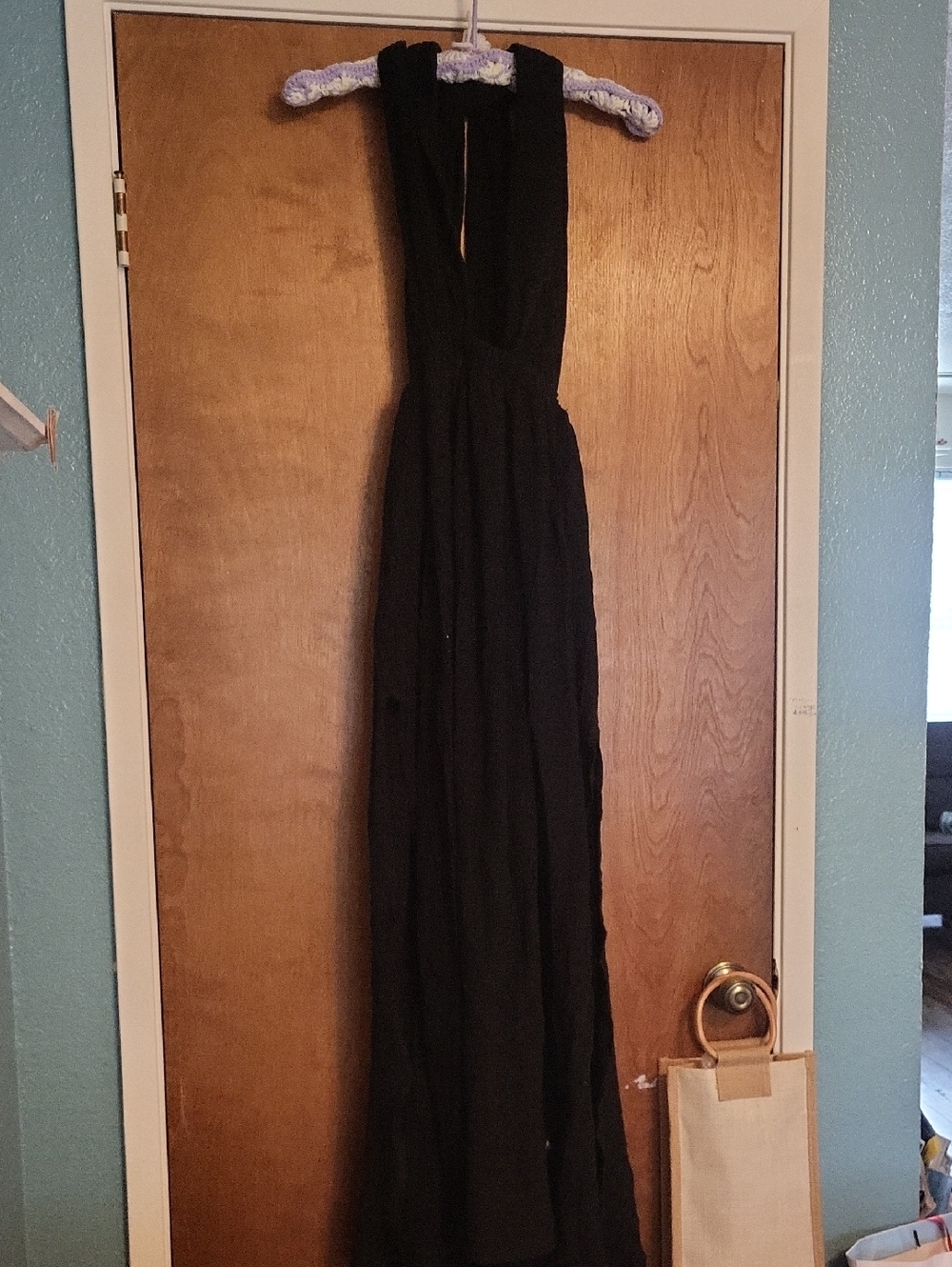 Sandmade Crinkle Cotton Maxi Dress